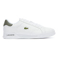 Lacoste Twin Serve Mens White / Khaki Trainers