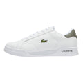 Lacoste Twin Serve Mens White / Khaki Trainers