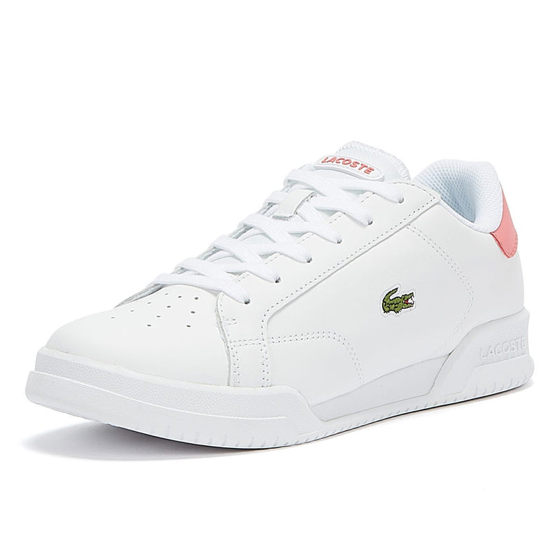 Lacoste Twin Serve Womens Blanc / Rose foncé