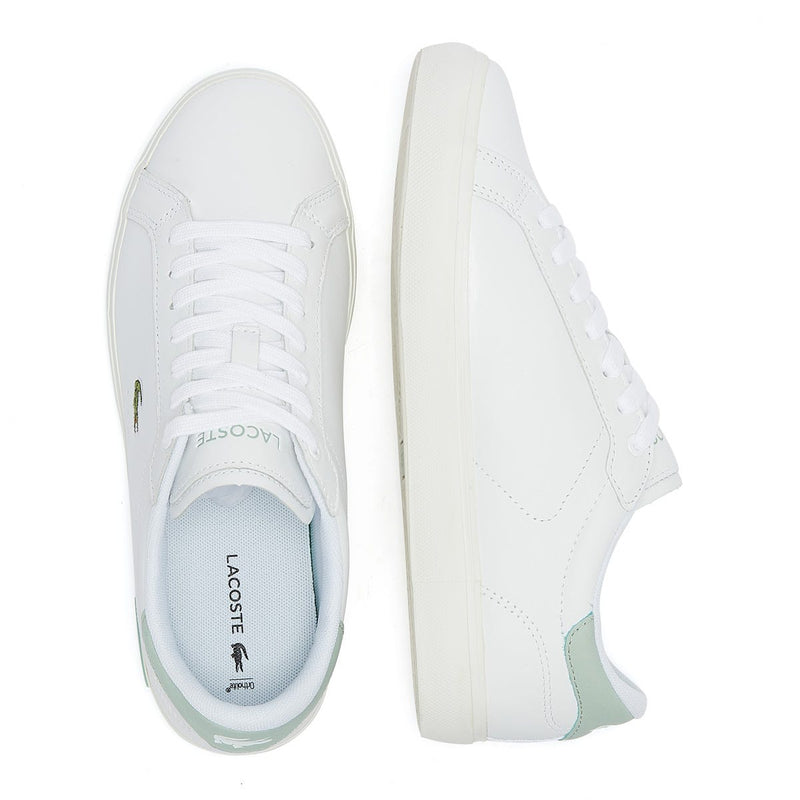 Lacoste Powercourt Womens White Trainers