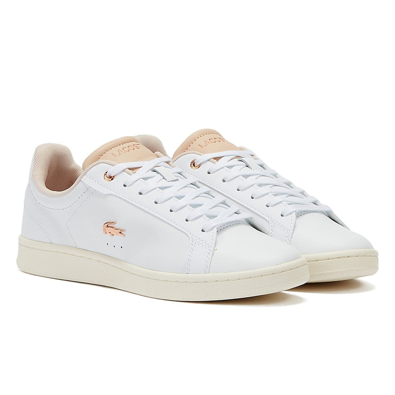 Lacoste Carnaby SFA Womens White/Off White Leather Trainers