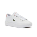 Lacoste Gripshot 121 1 Kids White / Light Pink Trainers