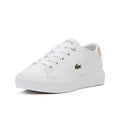 Lacoste Gripshot 121 1 Kids White / Light Pink Trainers