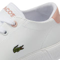 Lacoste Gripshot 121 1 Kids White / Light Pink Trainers