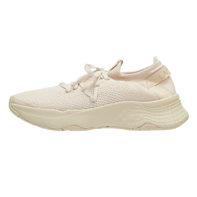 Lacoste Court Drive Knit 321 1 Womens Off White / Off White Trainers
