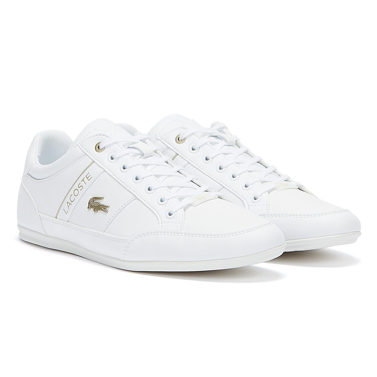 Lacoste Chaymon 0721 3 Mens White Trainers