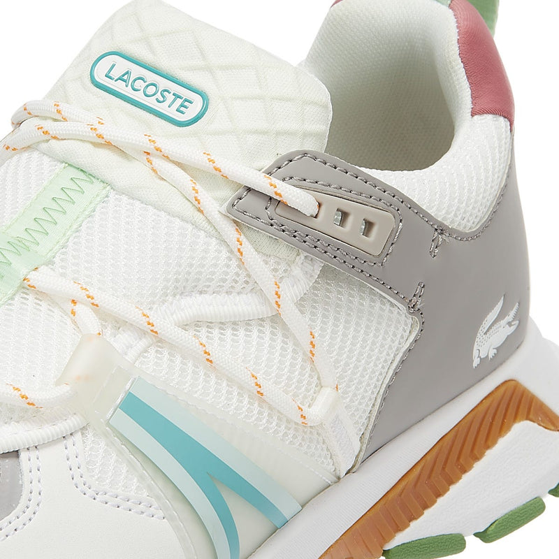 Lacoste L003 0722 1 Womens Bleu / Orange Trainers