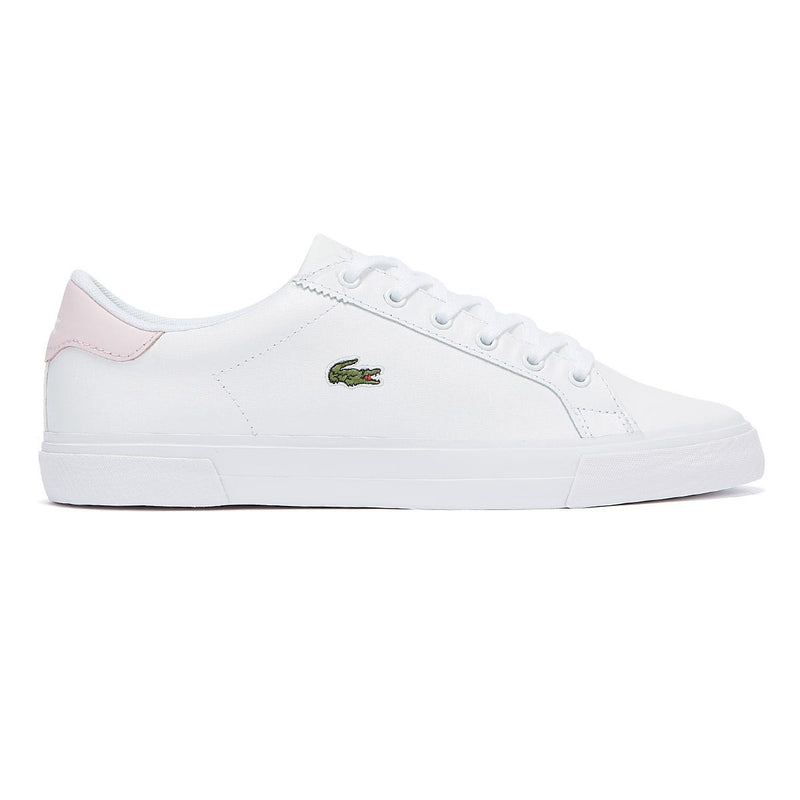 Lacoste Lerond Plus 0722 1 Womens White / Light Pink Trainers