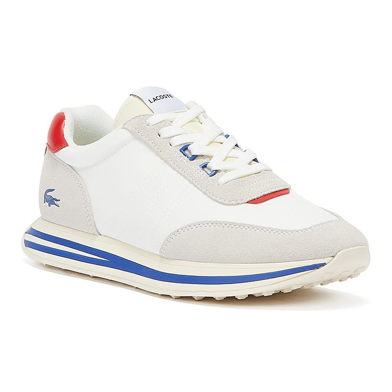Lacoste L-Spin 0922 1 Mens White / Red Trainers