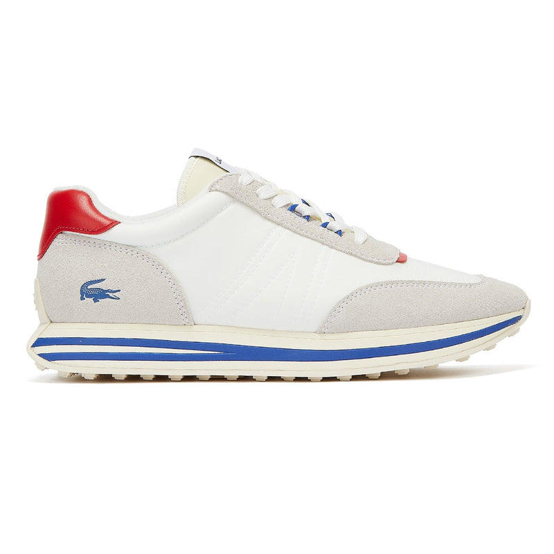 Lacoste L-Spin 0922 1 Mens White / Red Trainers