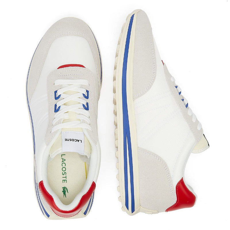 Lacoste L-Spin 0922 1 Mens White / Red Trainers