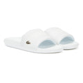 Lacoste Croco Slide 120 3 Mens White / White Slides
