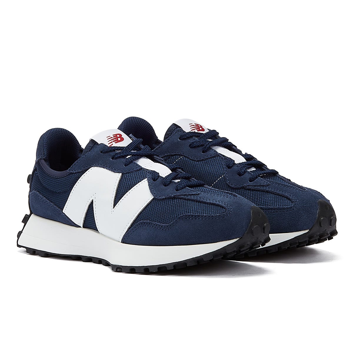 New Balance 327 Natural Indigo Trainers
