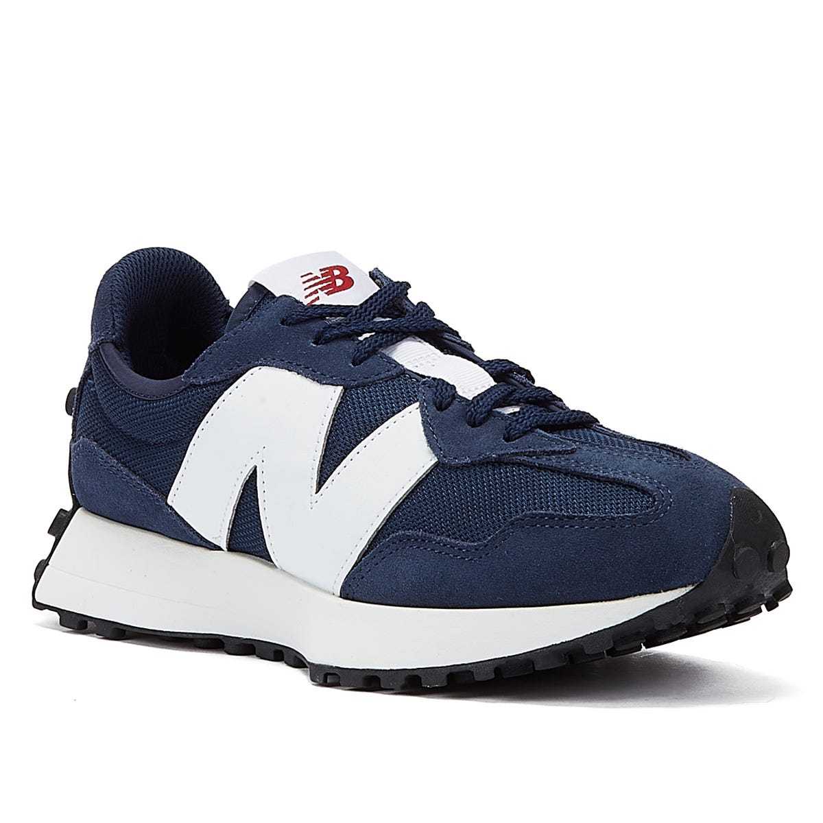 New Balance 327 Natural Indigo Trainers