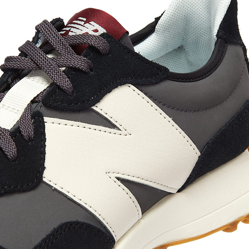 New Balance 327 Womens Black / White Trainers