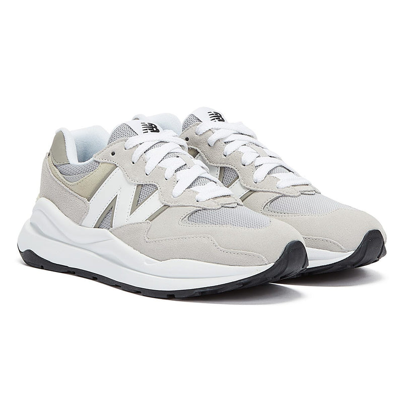 New Balance 57/40 Mens Grey / White Trainers