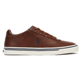 Ralph Lauren Hanford Baskets en cuir marron clair pour homme