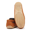 Ralph Lauren Declan Twill Bear Mens Tan Slippers