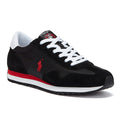 Ralph Lauren Train 85 Mens Black / Red Trainers