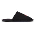 Ralph Lauren Klarence Cotton Mens Black / Red Slippers