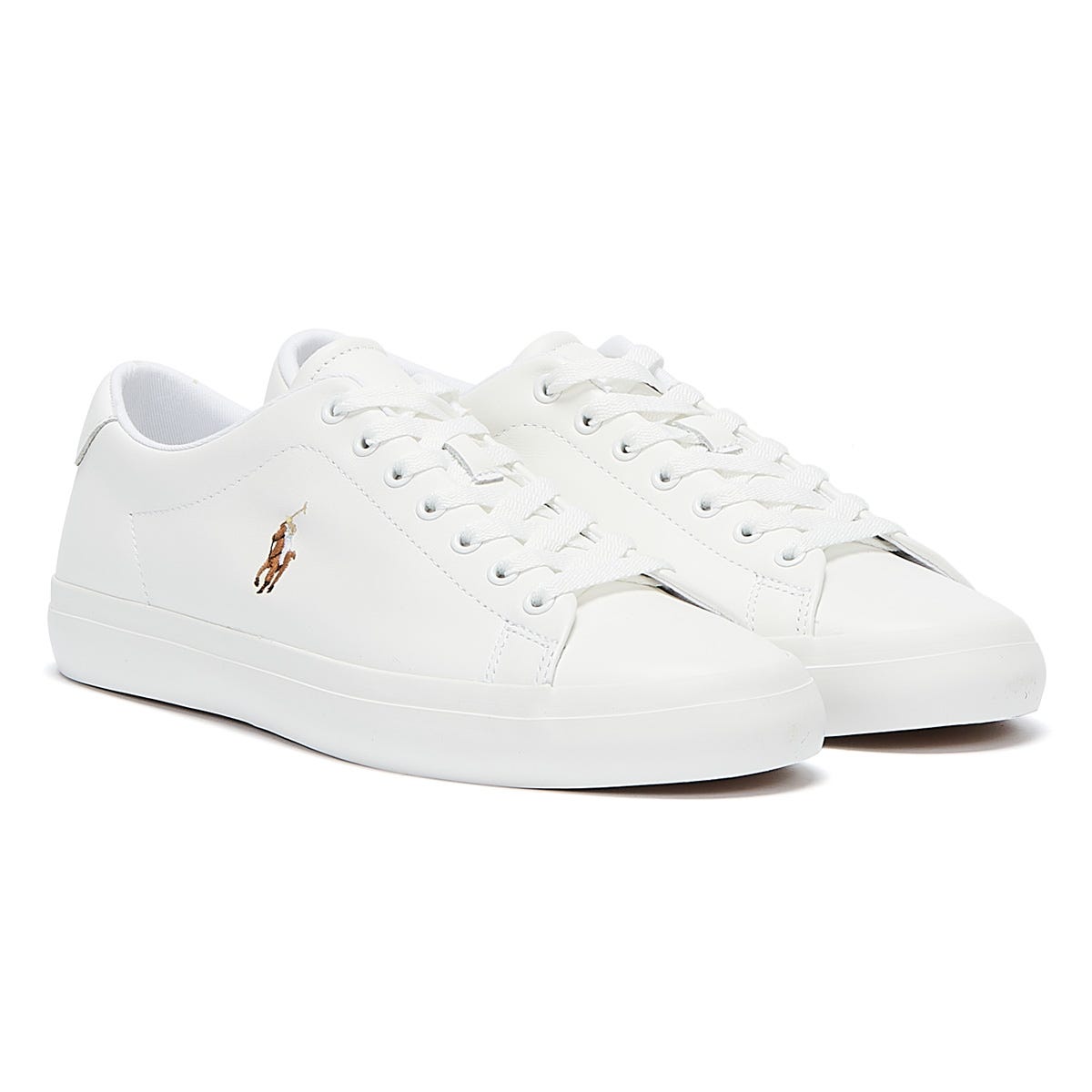 Ralph Lauren Longwood Mens White Trainers