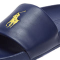 Ralph Lauren Cayson Mens Navy / Gold Slides