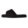 Ralph Lauren Fur Slide Womens Black Slippers