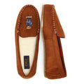 Ralph Lauren Dezi V Bear Womens Brown Slippers