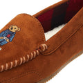 Ralph Lauren Dezi V Bear Womens Brown Slippers