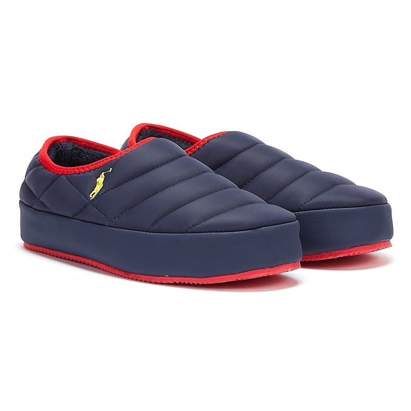 Ralph Lauren Maxson Mens Navy Slippers