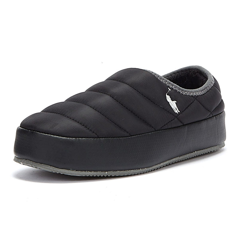 Ralph Lauren Maxson Mens Black Slippers