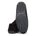Ralph Lauren Declan Bear Mens Black Slippers