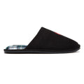 Ralph Lauren Kalrence Microsuede Mens Black Slippers