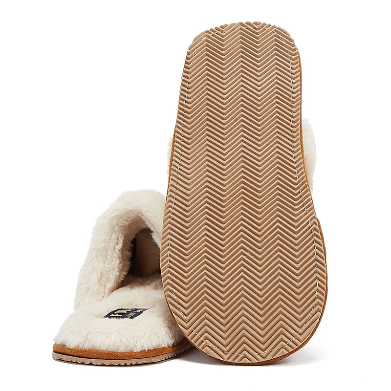 Ralph Lauren Summit Scuff II Womens Brown Slippers