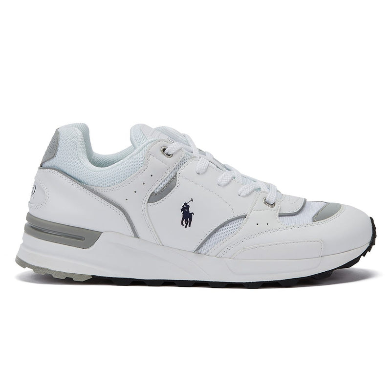 Ralph Lauren Trackster 200 Mens White Trainers