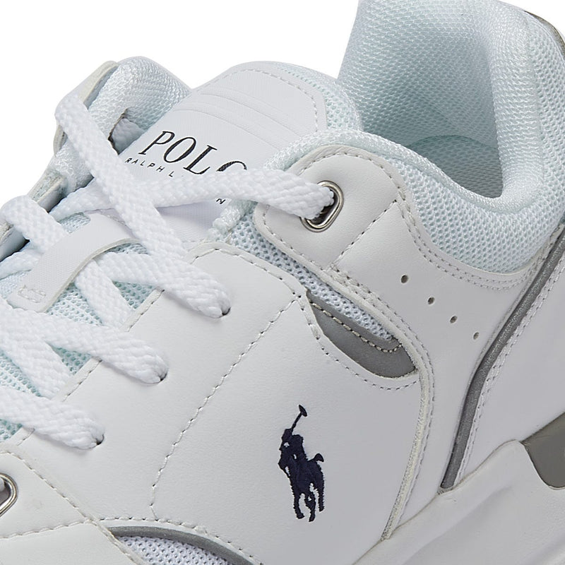 Ralph Lauren Trackster 200 Mens White Trainers