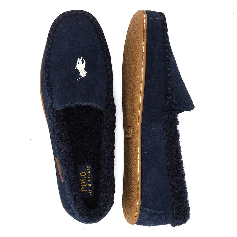Pantoufles Ralph Lauren Collins Womens Navy
