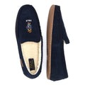 Ralph Lauren Collins Bear Mens Navy Slippers