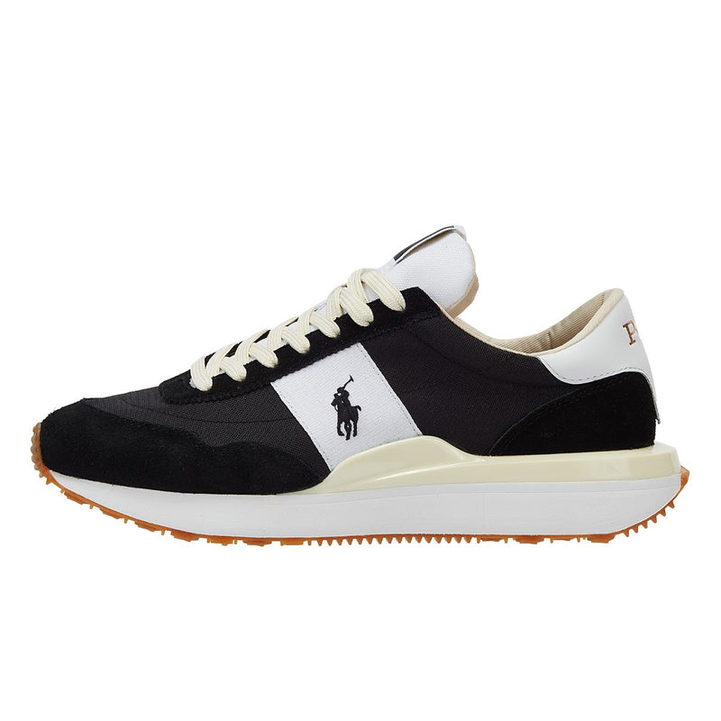Ralph Lauren Train 89 Mens Black / White Trainers