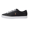 Ralph Lauren Longwood Leather Black Trainers