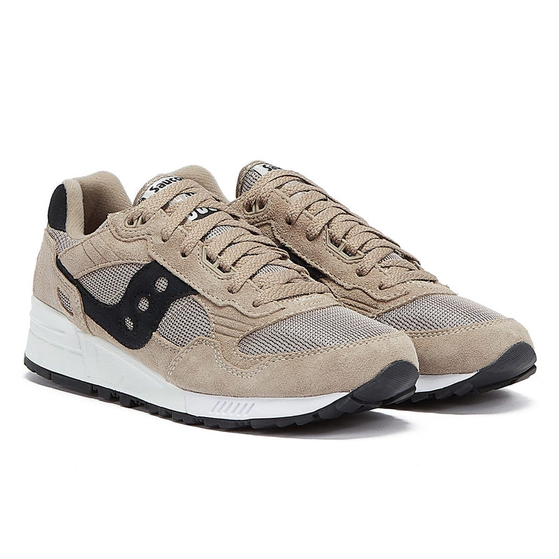 Saucony Shadow 5000 Vintag Mens Tan / White Trainers
