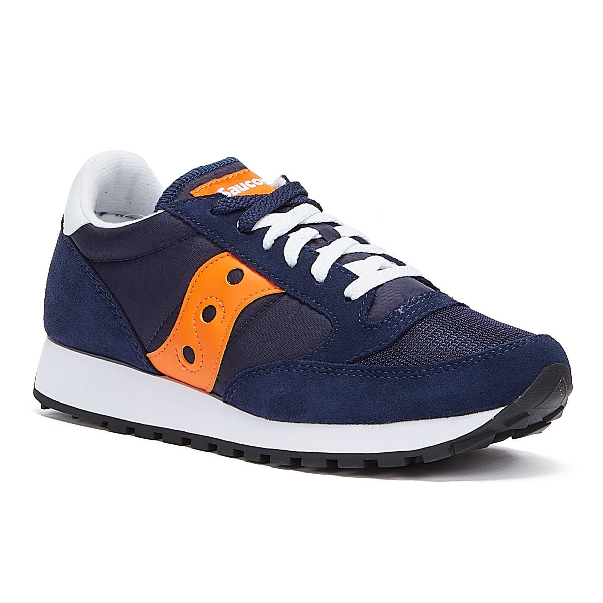 Saucony Jazz Vintage Mens Navy / Orange Trainers