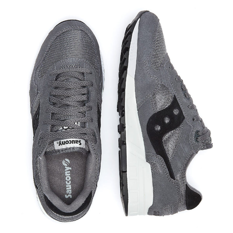 Saucony Shadow 5000 Vintage Mens Dark Grey / White Trainers