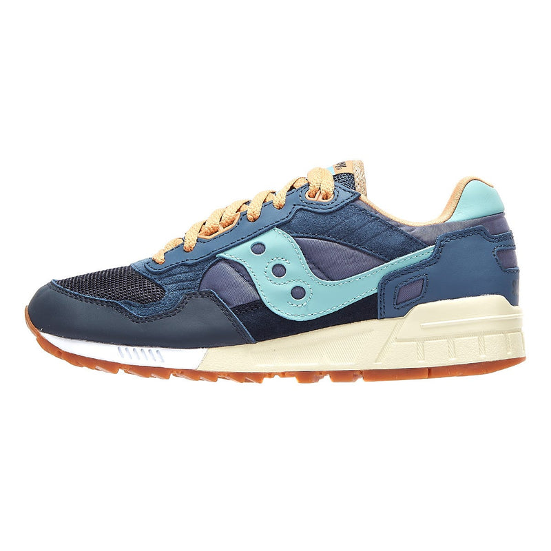 Saucony Shadow 5000 Vintage Mens Navy / Tan Trainers