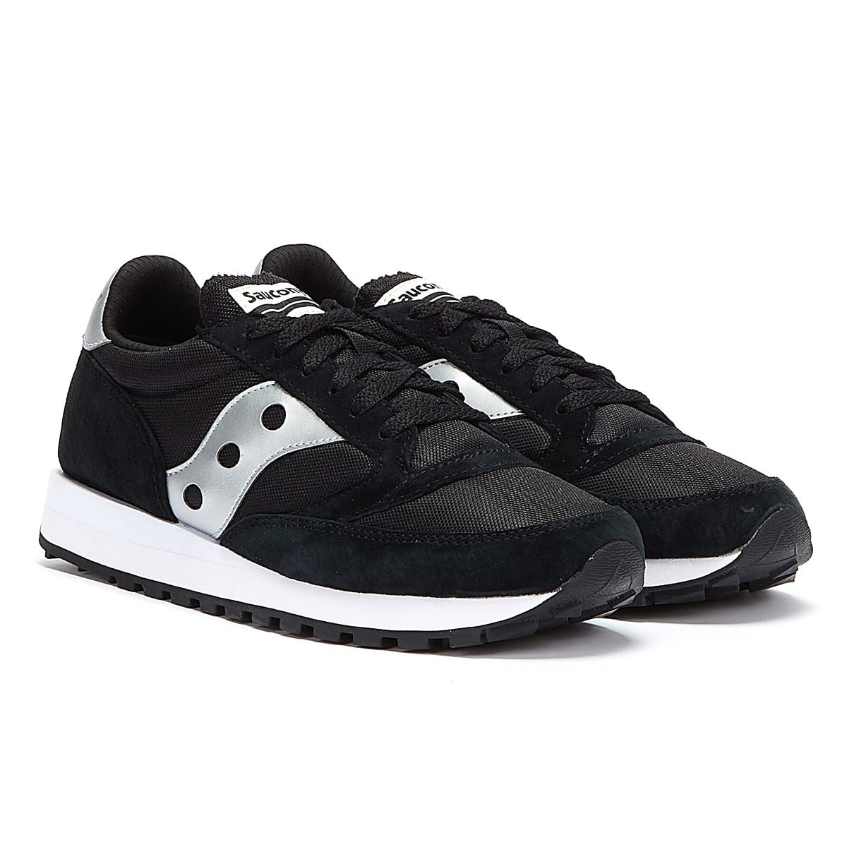 Saucony Jazz 81 Mens Black / Silver Trainers