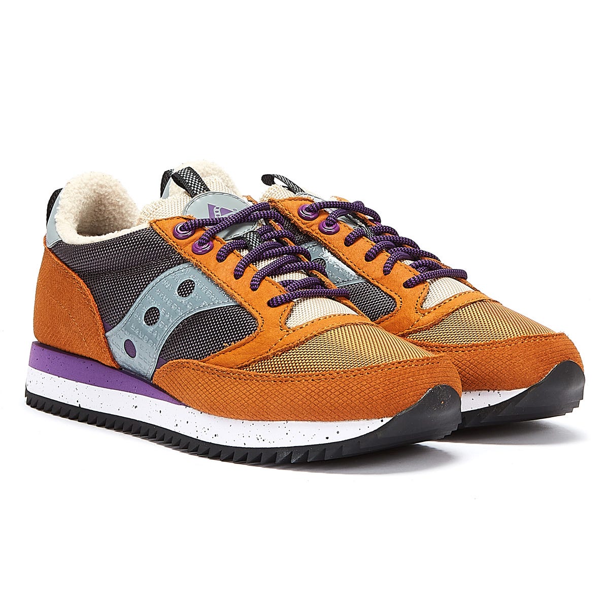 Saucony Jazz 81 Mens Orange / Purple Trainers