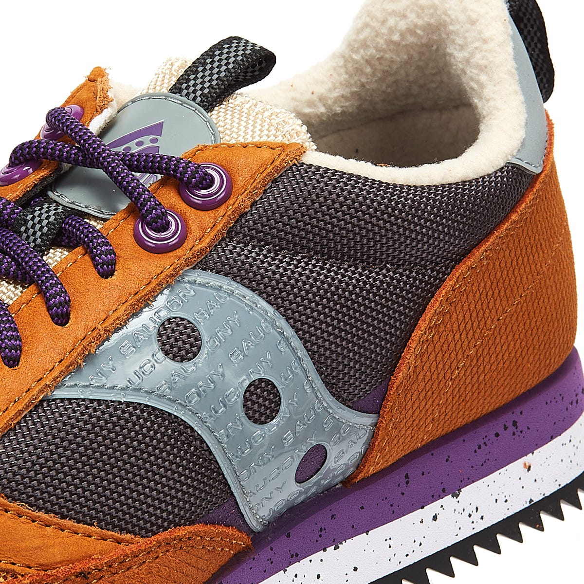 Saucony Jazz 81 Mens Orange / Purple Trainers