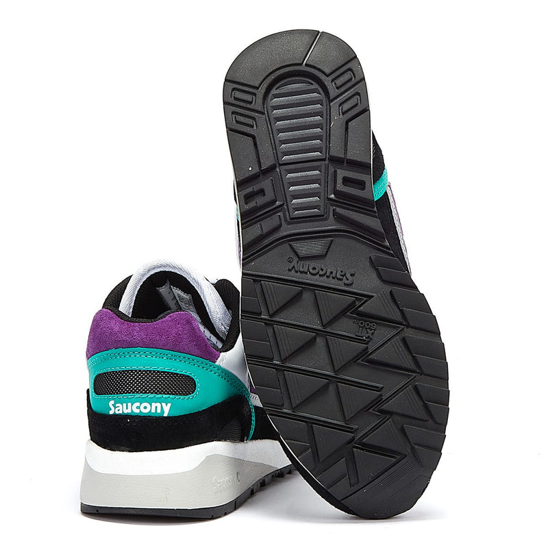 Saucony Shadow 6000 Mens White / Teal / Purple Trainers