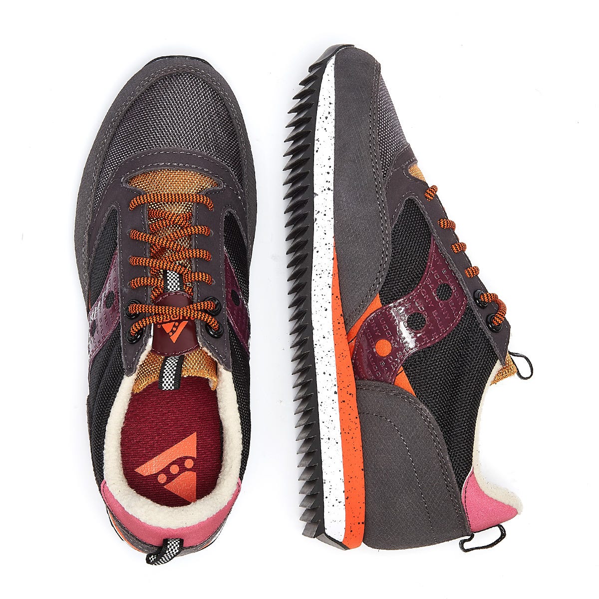 Saucony Jazz 81 Mens Purple / Orange Trainers