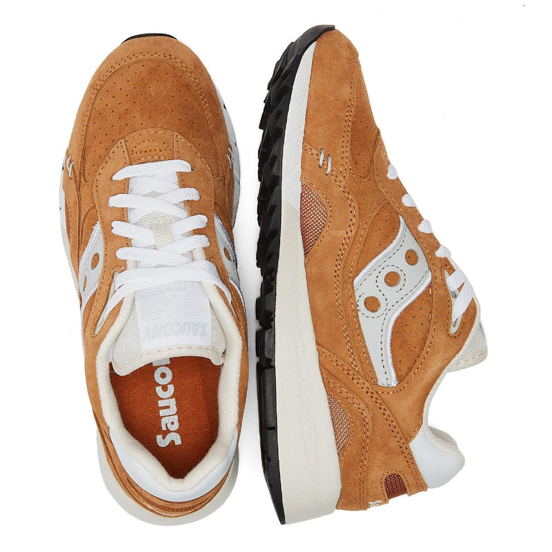 Saucony Shadow 6000 Suede Premium Mens Orange Trainers